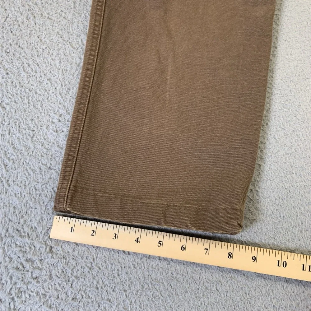 The North Face Canvas Pants Mens 36x29 Brown Relaxed Work Hike Outdoor‎ Gorpcore